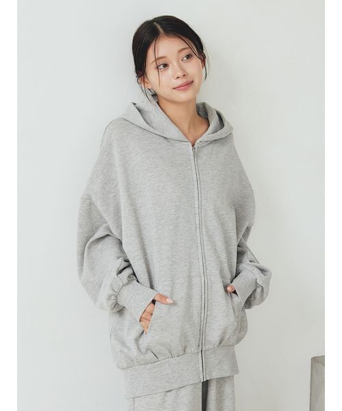 セール】裏毛パーカ（ルームウェア/パジャマ）｜gelato pique