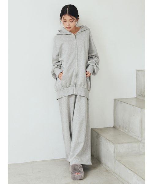 裏毛パーカ（ルームウェア/パジャマ）｜gelato pique（ジェラートピケ