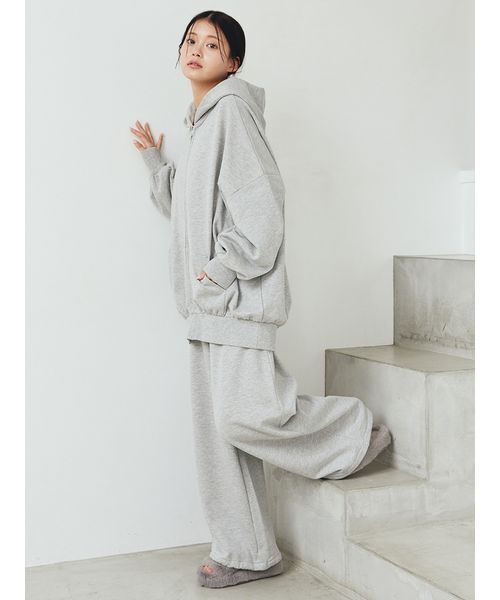 裏毛パーカ（ルームウェア/パジャマ）｜gelato pique（ジェラートピケ