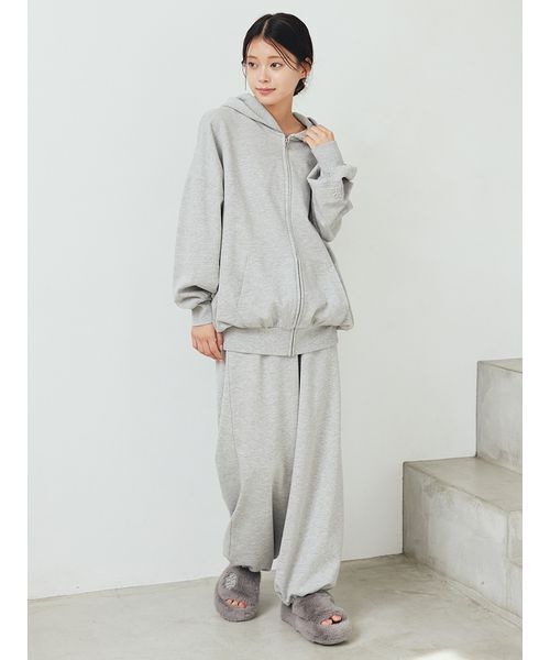 裏毛パーカ（ルームウェア/パジャマ）｜gelato pique（ジェラートピケ