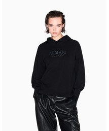 ARMANI EXCHANGE | 【A|X アルマーニ エクスチェンジ】AXロゴ リブポイント フーデッドスウェットプルオーバー(スウェット)