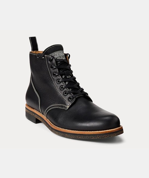 POLO RALPH LAUREN(ポロ ラルフ ローレン)の「ポロ ラルフ ローレン RADFORD BOOT ラドフォード ブーツ(ブーツ・メンズ・ブラック・85/90/95/100/105)」の2枚目の写真