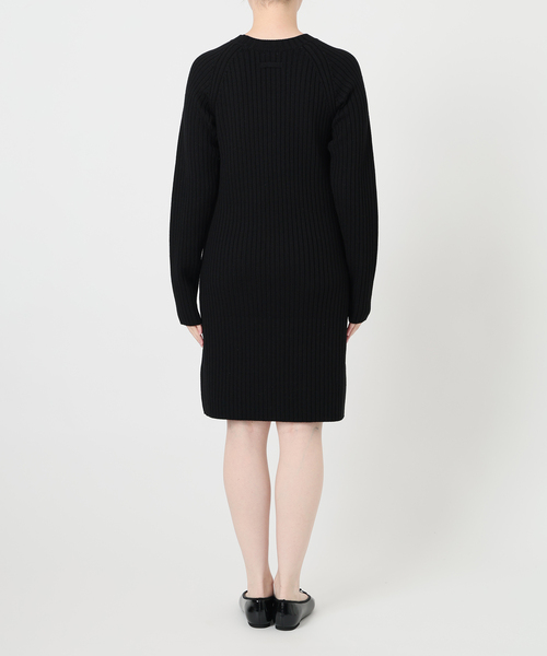 IENA（イエナ）の「ワイドリブワンピース（ワンピース・レディース・グレー/ブラック・FREE）」の11枚目の写真