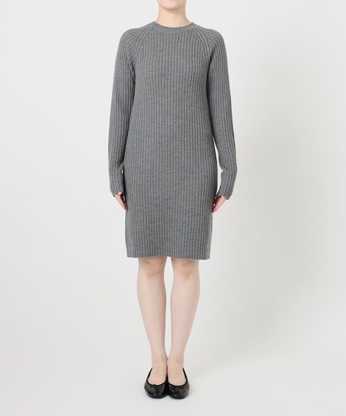 IENA（イエナ）の「ワイドリブワンピース（ワンピース・レディース・グレー/ブラック・FREE）」の17枚目の写真