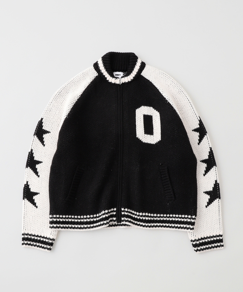 OBEY(オベイ)の「OBEY / オベイ INT. COWICHAN SWEATER(カーディガン/ボレロ・メンズ・ブラック/ボルドー・MEDIUM/LARGE)」の7枚目の写真