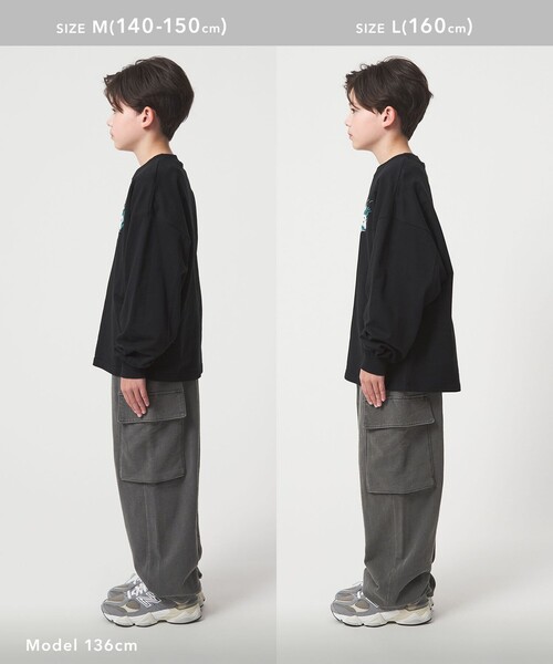 THRASHER(スラッシャー)の「【別注】<THRASHER>プリントスウェット / トレーナー / キッズ 140cm-160cm(スウェット・キッズ・ライトブルー/ワイン/ブラック・M(140-150cm)/L(160cm))」の8枚目の写真