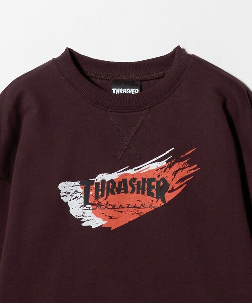 THRASHER(スラッシャー)の「【別注】<THRASHER>プリントスウェット / トレーナー / キッズ 140cm-160cm(スウェット・キッズ・ライトブルー/ワイン/ブラック・M(140-150cm)/L(160cm))」の12枚目の写真