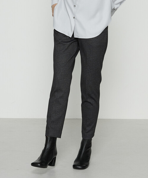 Gabardine K.T(ギャバジンケーティー)の「ハイテンション裏起毛 あったかパンツ(その他パンツ・レディース・ネイビー/ブラック/チャコール/ダークブラウン・9号/11号)」の8枚目の写真