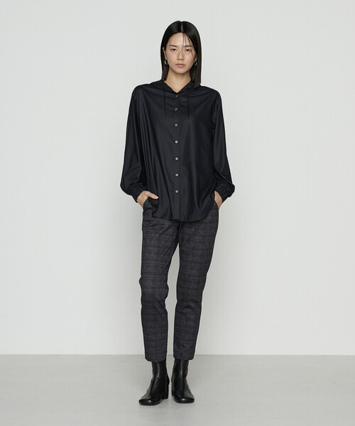 Gabardine K.T(ギャバジンケーティー)の「ハイテンション裏起毛 あったかパンツ(その他パンツ・レディース・ネイビー/ブラック/チャコール/ダークブラウン・9号/11号)」の9枚目の写真