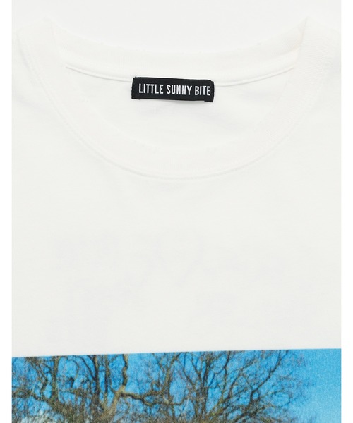 Little sunny bite(リトルサニーバイト)の「【RES】【Little Sunny Bite】Valerie Phillips x little sunny bite photo long tee(Tシャツ/カットソー・レディース・ブラック/ホワイト・SMALL)」の22枚目の写真