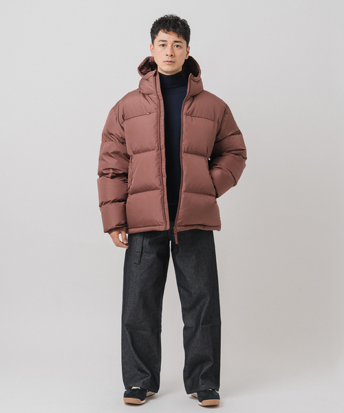 EDIFICE（エディフィス）の「HIKING PATROL (ハイキング・パトロール) ELEMENT DOWN JACKET AW25001（ダウンジャケット/コート・メンズ・ライトグレー/ブラック/ボルドー・SMALL/MEDIUM/LARGE）」の11枚目の写真