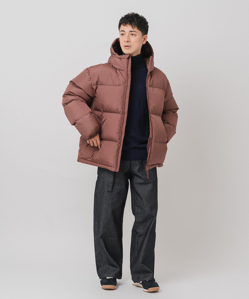 EDIFICE（エディフィス）の「HIKING PATROL (ハイキング・パトロール) ELEMENT DOWN JACKET AW25001（ダウンジャケット/コート・メンズ・ライトグレー/ブラック/ボルドー・SMALL/MEDIUM/LARGE）」の13枚目の写真