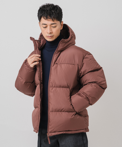 EDIFICE（エディフィス）の「HIKING PATROL (ハイキング・パトロール) ELEMENT DOWN JACKET AW25001（ダウンジャケット/コート・メンズ・ライトグレー/ブラック/ボルドー・SMALL/MEDIUM/LARGE）」の16枚目の写真