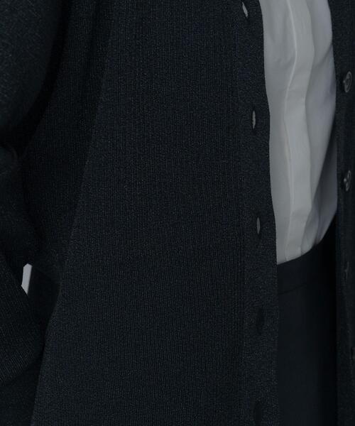 GALLEST（ギャレスト）の「【再入荷】フォルムリブニットカーディガン（カーディガン/ボレロ・レディース・ブラック/ベージュ/オレンジ・38）」の18枚目の写真