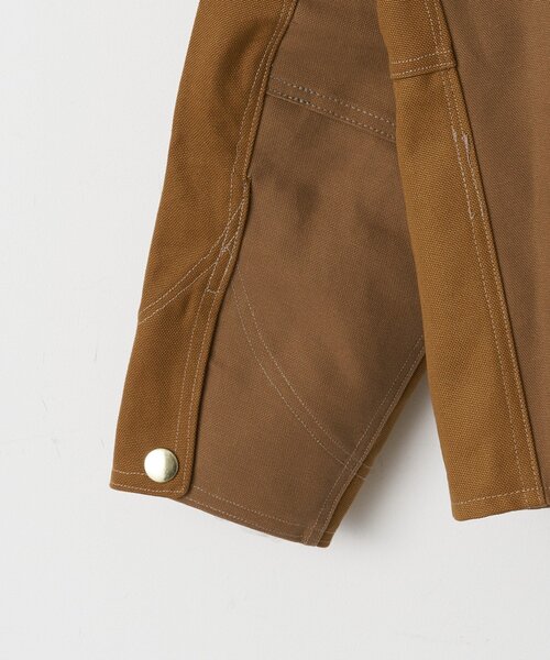 CIAOPANIC(チャオパニック)の「【別注】US CARHARTT DUCK FILM COVERALL(その他アウター・レディース・ブラック/ブラウン・MEDIUM/LARGE)」の6枚目の写真