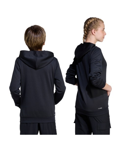 adidas(アディダス)の「アディダス adidas クライマクール カモ トレーニング グラフィック パーカー キッズ(パーカー・キッズ・ブルー/ブラック・130cm/140cm/150cm/160cm)」の12枚目の写真