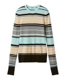 Mila Owen | シアーラメクルーネックリブニット(ニット/セーター)