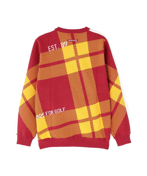 セール】【PEARLY GATES】14Gクルーネックニットプルオーバー