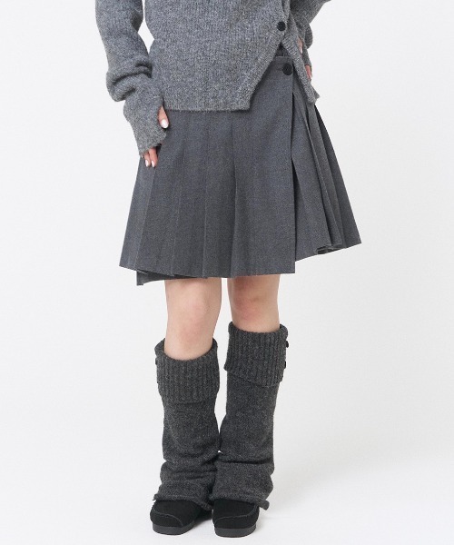 Miseki SEOUL(ミセキソウル)の「WABI ORIGAMI PLEATS MIDI SKIRT(スカート・レディース・チャコールグレー/ダークグレー・1/2)」の15枚目の写真