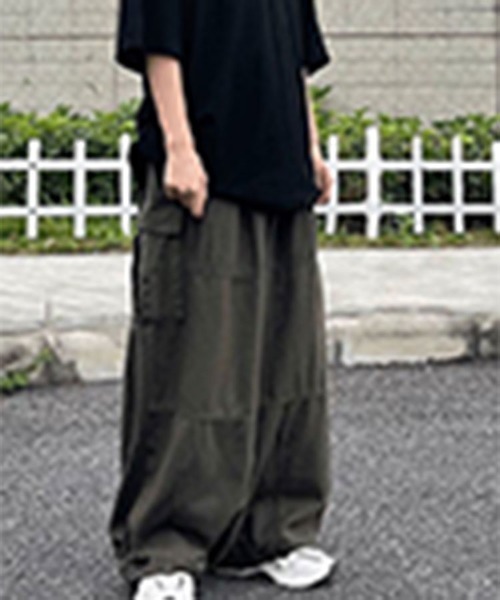 SallyLunn(サリーラン)の「ルーズカーゴチノパン(チノパンツ・メンズ・ベージュ/カーキ/ブラック・L/M)」の6枚目の写真