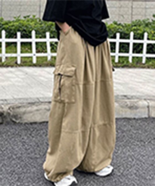 SallyLunn(サリーラン)の「ルーズカーゴチノパン(チノパンツ・メンズ・ベージュ/カーキ/ブラック・L/M)」の7枚目の写真