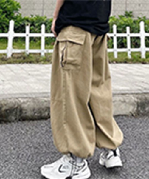 SallyLunn(サリーラン)の「ルーズカーゴチノパン(チノパンツ・メンズ・ベージュ/カーキ/ブラック・L/M)」の8枚目の写真