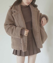 ACYM（アシーム）の「Teddy volume short コート（その他アウター）」