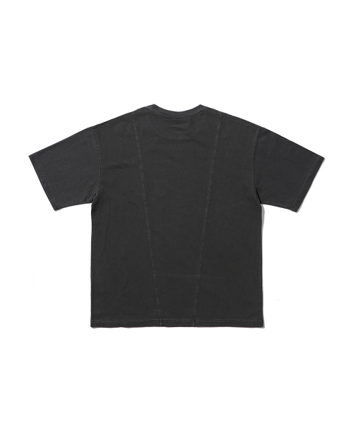 GAKKAI UNIONS(ガッカイユニオンズ)の「ベーシックピグメント半袖Tシャツチャコール(Tシャツ/カットソー・レディース・その他・MEDIUM/LARGE)」の3枚目の写真