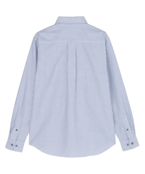 TOKYO SHIRTS（トウキョウシャツ）の「フレンチブルドッグ刺繍 オックスフォードシャツ（シャツ/ブラウス・メンズ・ブルー・M/L/LL）」の2枚目の写真