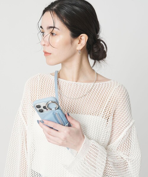 【新品】ajew PUFFER iPhone16 ケース ライトブルー ajew（エジュー） スマホケース 「ajew」PUFFER iPhone16ケース