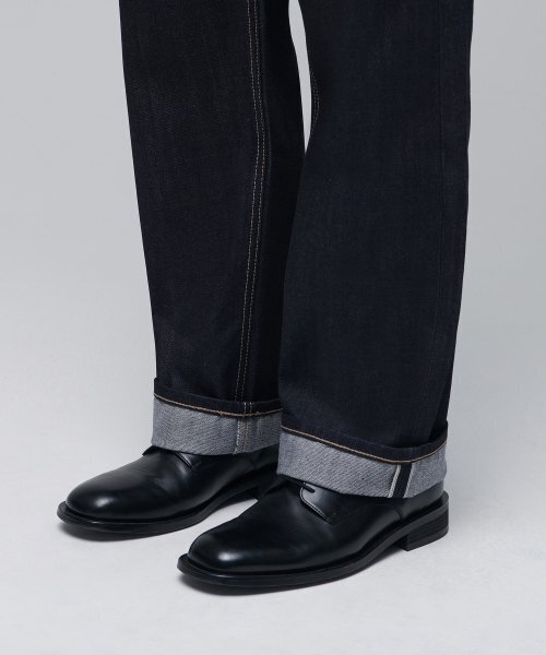 MUSINSA STANDARD（ムシンサスタンダード）の「セルビジレギュラーフィットデニムパンツ [ディープインディゴ]（デニムパンツ・メンズ・その他・31/33/26/27/28/29/38/42/36/34/32/30/40）」の12枚目の写真