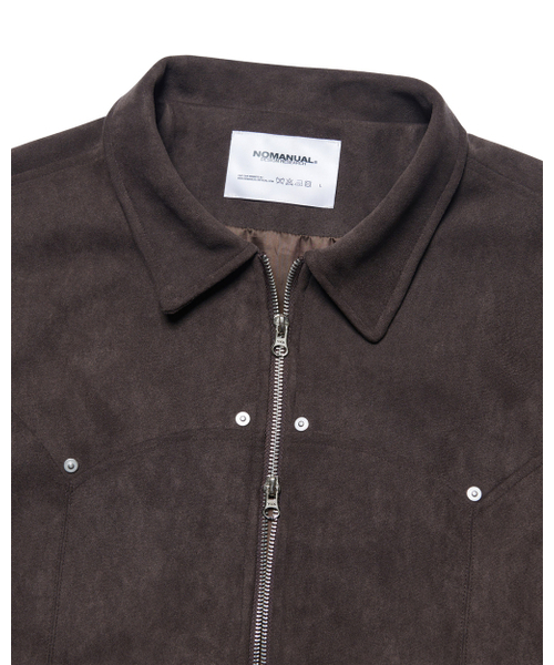 NOMANUAL(NOMANUAL)の「S.W JACKET - BROWN(その他アウター・レディース・その他・SMALL/MEDIUM/LARGE)」の5枚目の写真