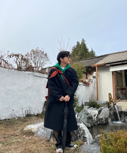 TRILLION(トリリオン)の「フロントウォッシュワイドデニムパンツ(YELLOW BLACK)(デニムパンツ・レディース・その他・SMALL/MEDIUM/LARGE/X-LARGE)」の20枚目の写真
