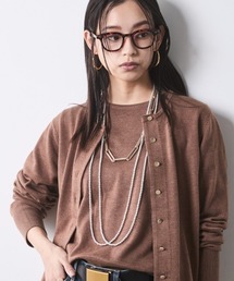 CHIC STYLE | ニットアンサンブル＜大きいサイズ有＞シックスタイル(カーディガン/ボレロ)