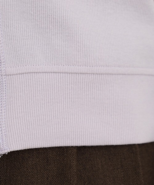 OMNES（オムネス）の「リブボリューム袖カーディガン長袖（カーディガン/ボレロ・レディース・ラベンダー/アイボリー/ホワイト×ブラック・FREE）」の22枚目の写真