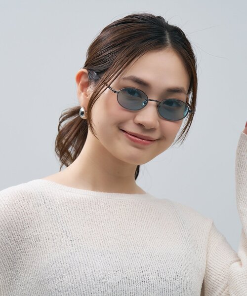 FLUTTER オーバルサングラス 楽天市場】全4色【FLUTTER/フラッター】2025SS「Acetate Narrow Oval