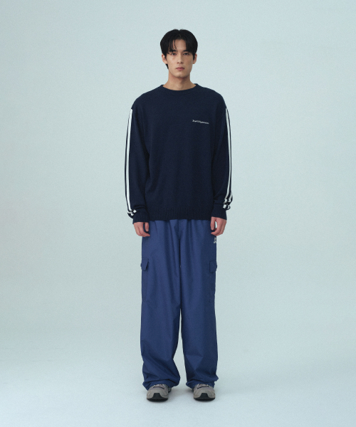 Rest&Recreation（レストアンドレクリエーション）の「WIDE CARGO PANTS - BLUE（その他パンツ・レディース・その他・SMALL/LARGE）」の4枚目の写真