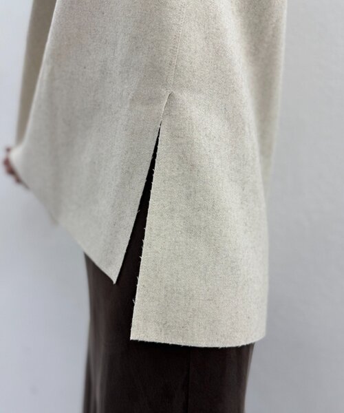 LOUNGEDRESS（ラウンジドレス）の「ウールジレ（ベスト・レディース・アイボリー/ブラック/モカ・FREE）」の18枚目の写真