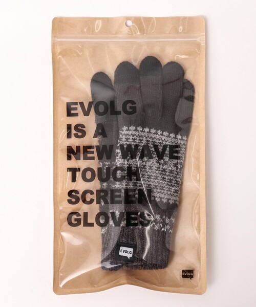 EVOLG(エヴォログ)の「【EVOLG/エヴォログ】FLEUR ニットグローブ LET2365(手袋・メンズ・ブルー系その他6/グレー系その他/グリーン系その他/グレー系その他2・FREE)」の20枚目の写真