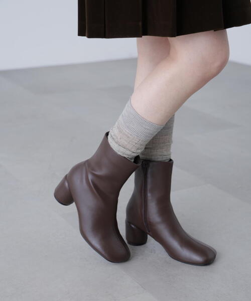 FREE'S MART（フリーズマート）の「◆シンプルブーツ（ブーツ・レディース・ブラウン/ブラック・MEDIUM/LARGE）」の9枚目の写真