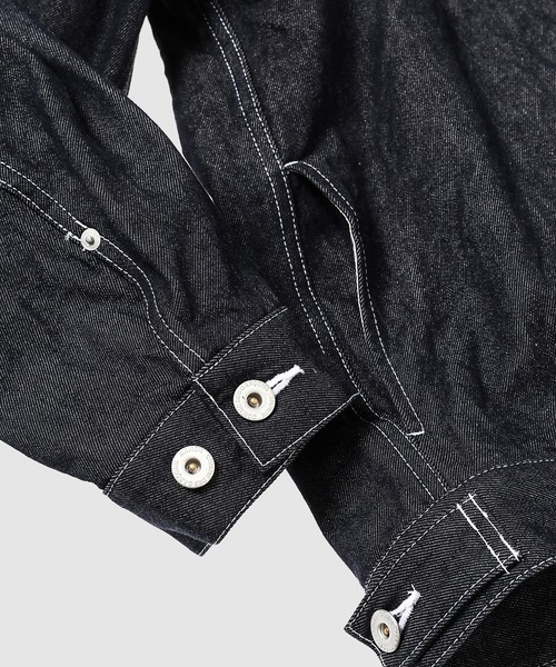 COMME des GARCONS HOMME(コム デ ギャルソン・オム)の「COTTON DENIM JACKET(デニムジャケット・メンズ・インディゴブルー・S/M/L)」の4枚目の写真