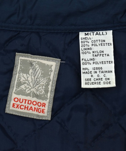 VINTAGE（ヴィンテージ）の「【USED】80’s OUTDOOR EXCHANGE キルティングネル（カバーオール・メンズ・ブラウン・MEDIUM）」の5枚目の写真