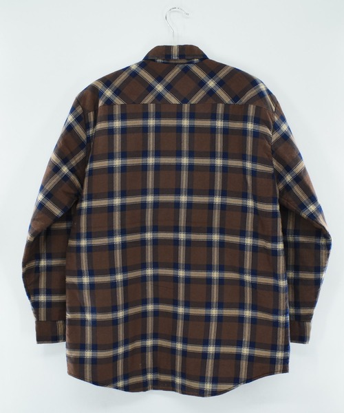 VINTAGE（ヴィンテージ）の「【USED】80’s OUTDOOR EXCHANGE キルティングネル（カバーオール・メンズ・ブラウン・MEDIUM）」の6枚目の写真