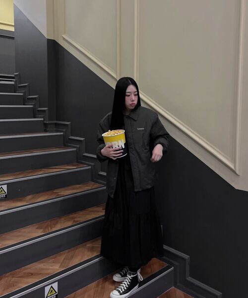 COVERNAT(カバーナット)の「パディッドコーチジャケットエクリュ(ナイロンジャケット・レディース・その他・MEDIUM/LARGE/X-LARGE/SMALL)」の16枚目の写真