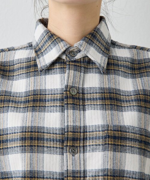 ピケチェックシャツ（シャツ/ブラウス）｜Whim Gazette（ウィム