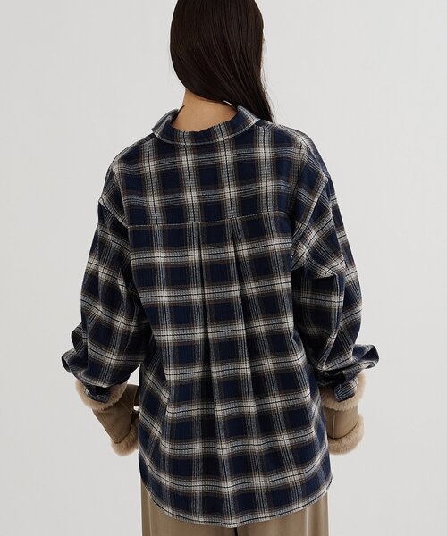 Whim Gazette（ウィムガゼット）の「ピケチェックシャツ（シャツ