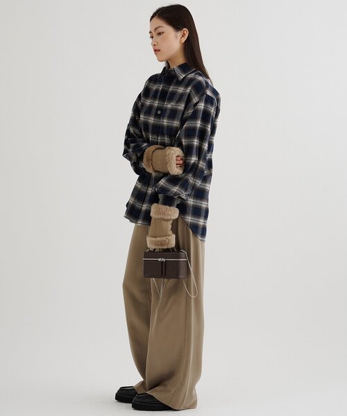 セール】ピケチェックシャツ（シャツ/ブラウス）｜Whim Gazette