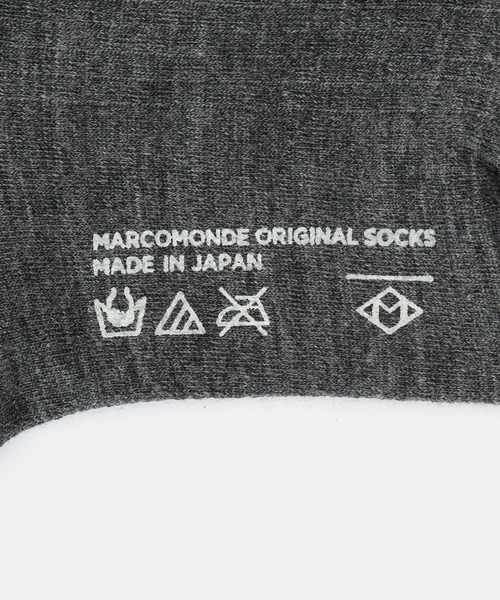 MARCOMONDE(マルコモンド)の「MARCOMONDE/マルコモンド ウールワイドリブタイツ(タイツ/ストッキング・レディース・ブラック/チャコールグレー・FREE)」の7枚目の写真