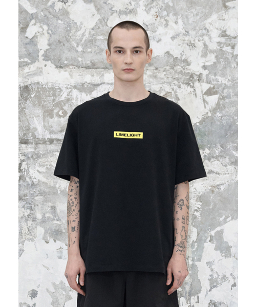 LIMELIGHT APPAREL(ライムライトアパレル)の「アパレルボックスロゴTシャツ (ブラック/ライムライト)(Tシャツ/カットソー・メンズ・その他・SMALL/MEDIUM/LARGE/X-LARGE)」の1枚目の写真