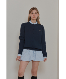 ANC BASIC ROUND CARDIGAN_NAVY